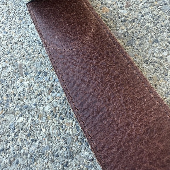 Leon size S made in Italy Lux snakeskin and leather Textured Women's Belt - Picture 11 of 15